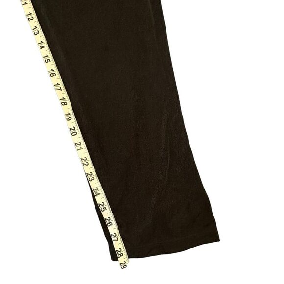 Shimmery Black Impressions Lifestyle Pull on elastic waist Pants size Small. - Picture 3 of 7